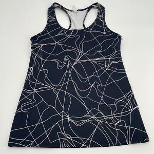 UEC Fabletics black & white athletic tank top XXS
